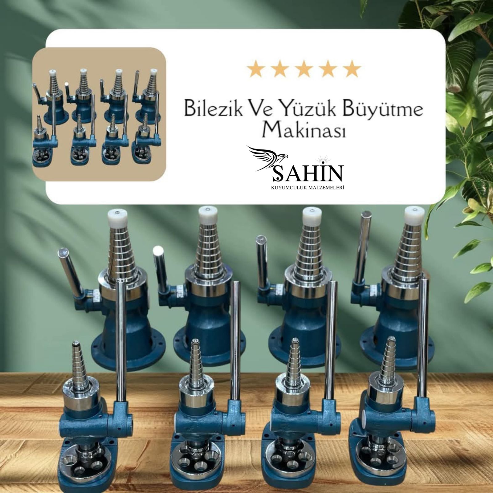 Bilezik Ve Yüzük Büyütme Makinası